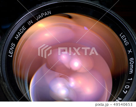 大口径なカメラレンズ 49540653