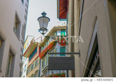 Street sign shop signboard store on the wall - Street sign shop signboard store on the wall - 49540905