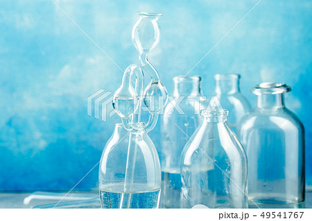 Group of glass bottles Group of glass bottles 49541767
