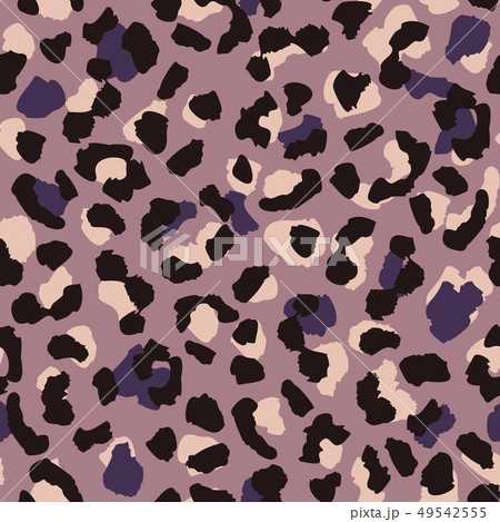 Leopard skin seamless pattern. Abstract animal fur Leopard skin seamless pattern. Abstract animal fur 49542555