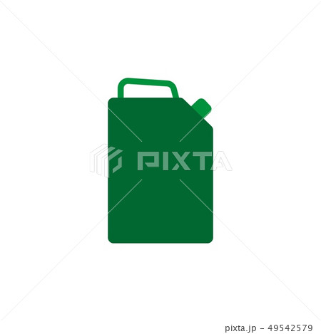 Canister of gasoline. fuel canister vector icon. 49542579