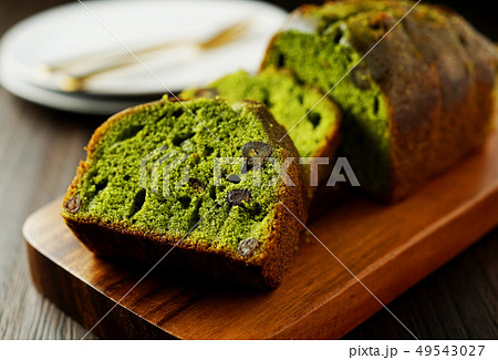 宇治抹茶のパウンドケーキ 49543027