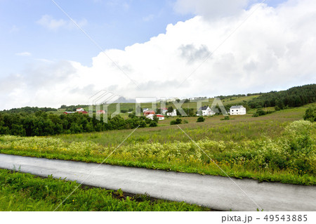 Beautiful scandinavian landscape, Norway. 49543885