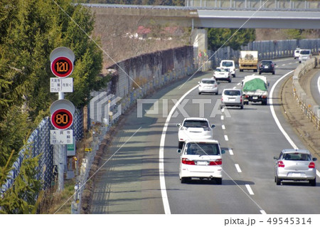 東北道　最高速度120キロ区間 49545314
