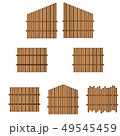 set of wooden fences 49545459