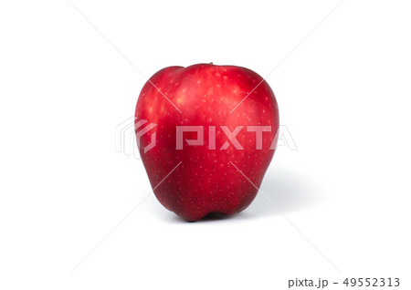 Fresh red apple isolated on white background. Fresh red apple isolated on white background. 49552313
