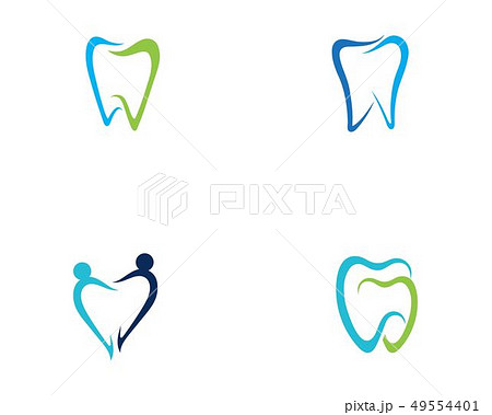 Dental logo Template vector illustration 49554401