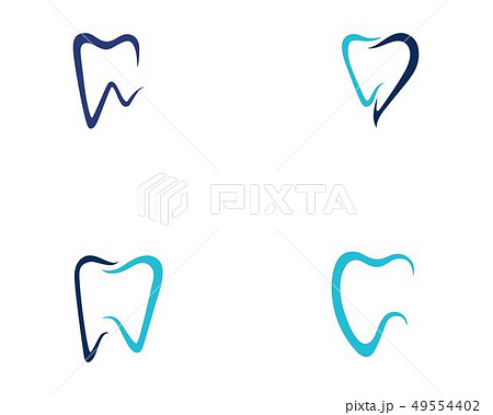 Dental logo Template vector illustration Dental logo Template vector illustration 49554402
