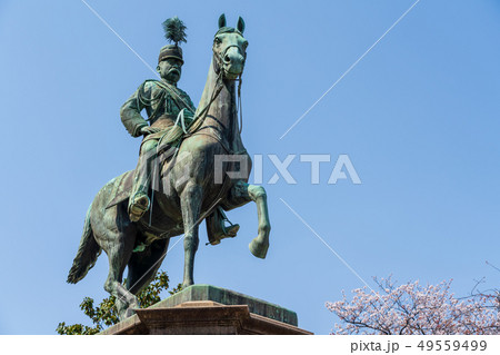 上野公園　小松宮彰仁親王像 49559499