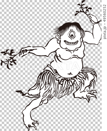 浮世絵 妖怪 その14 白黒 浮世絵 妖怪 その14 白黒 49560252