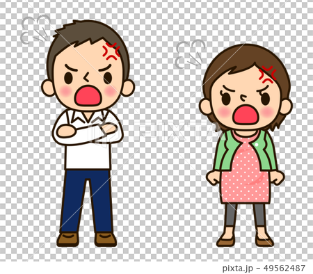 妊婦さんと旦那さん 怒り 49562487