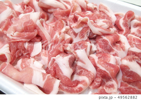 薄切り豚肉 49562882