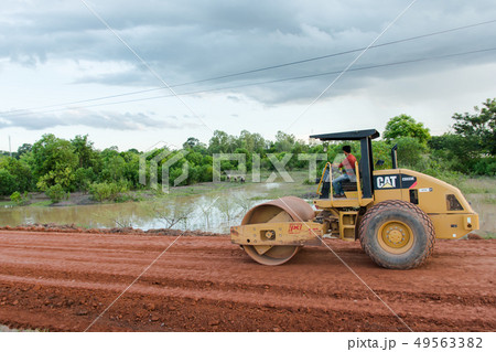 Roller steamroller or vibratory roller machine Roller steamroller or vibratory roller machine 49563382