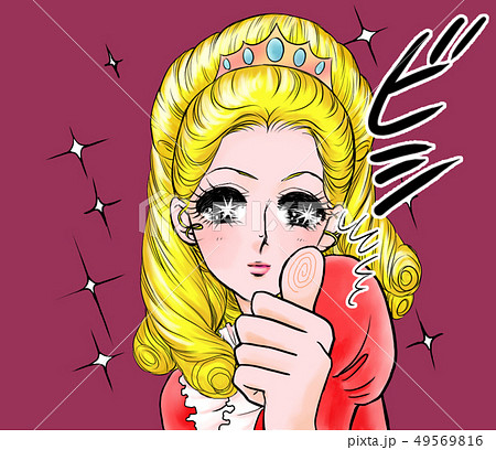 少女マンガ お姫様お嬢様 縦ロール 少女マンガ お姫様お嬢様 縦ロール 49569816