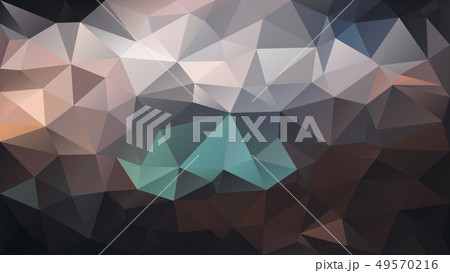 vector abstract irregular polygon background brown 49570216