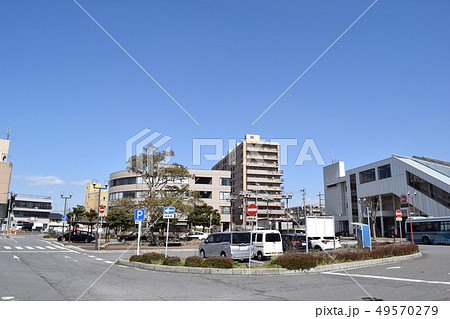 土浦市 荒川沖駅西口の街並み 土浦市 荒川沖駅西口の街並み 49570279