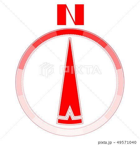 羅針盤（コンパス）　方角　文字 49571040
