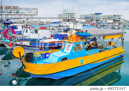 Fishing boats, Limassol marina, Cyprus 49572147