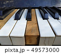 Old piano keys,music background 49573000