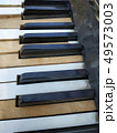 Old piano keys,music background 49573003