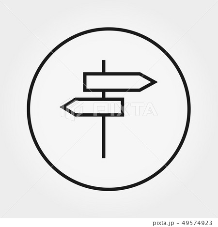 Road sign. Camping. Icon. Vector. Editable Thin line. Road sign. Camping. Icon. Vector. Editable Thin line. 49574923