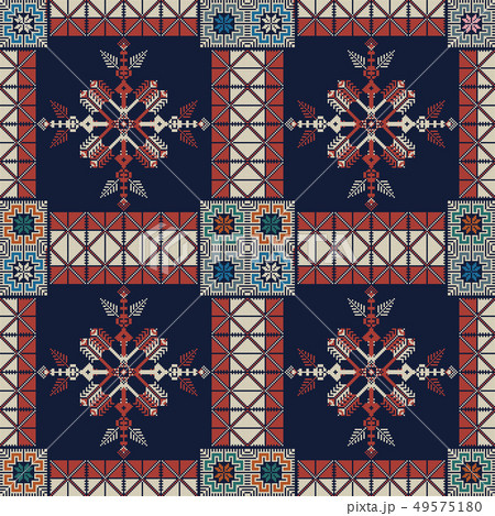 Palestinian embroidery pattern 137 49575180