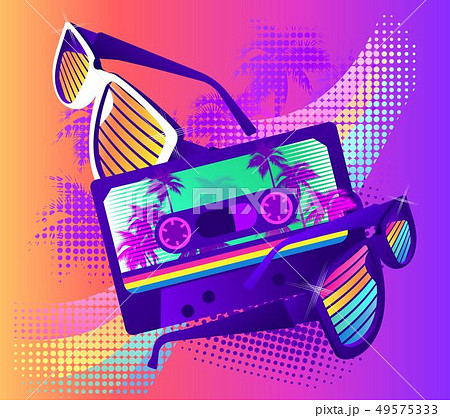 retro party wave retro party wave 49575333