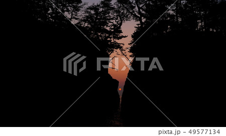 神割崎の朝日 神割崎の朝日 49577134