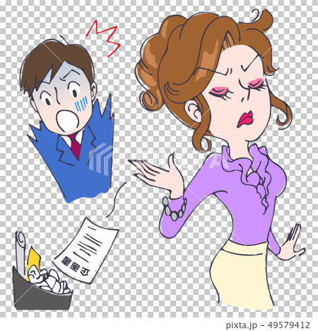 ハラスメント女上司 49579412