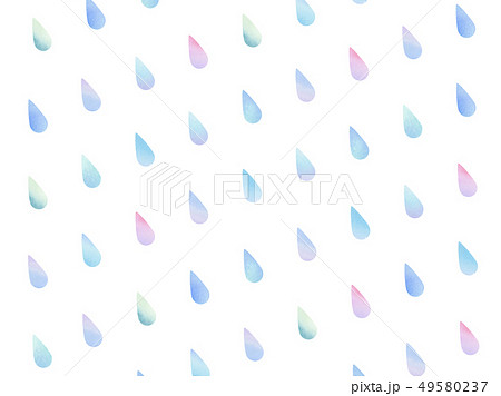 水彩の雨粒 壁紙のイラスト素材