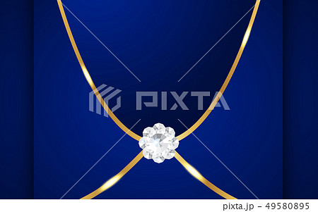 Abstract blue background in premium indian style. 49580895