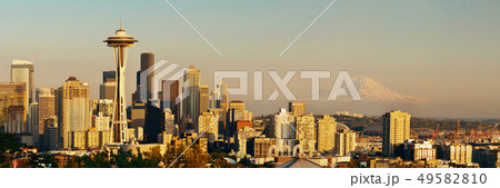 Seattle city skyline Seattle city skyline 49582810