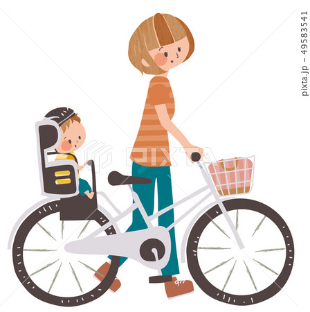 子乗せ自転車 49583541