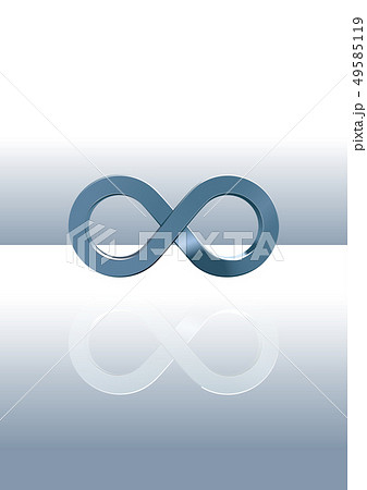 ベクター イラスト デザイン マーク 記号 シンボル 無限大 無限 可能性 ループ 未来 永遠 成長のイラスト素材