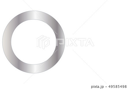 武将家紋銀グラデーション加藤清正 49585498