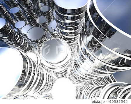 Cg 3d イラスト 立体 コイン 山積み ビジネス 投資 経済 景気 高騰 メタリック ポイントのイラスト素材