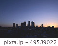 名古屋の朝焼け 49589022