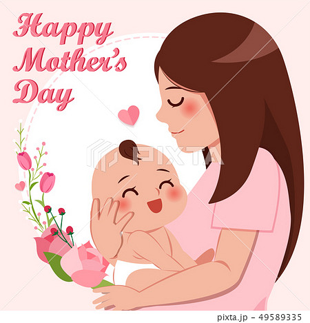 happy mothers day greeting card 49589335