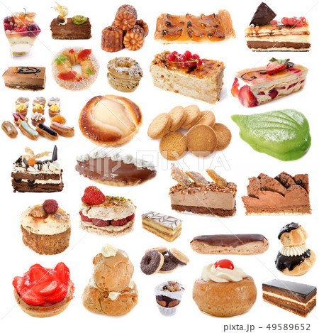 group of cakes 49589652