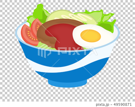 Loco Moco bowl 49590871