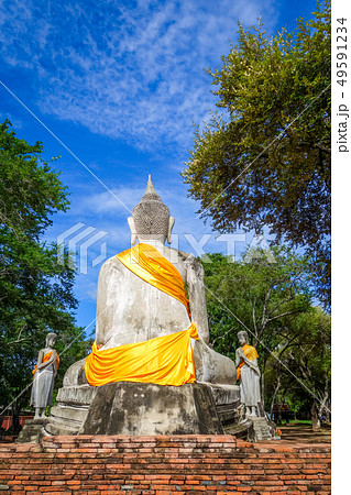Buddha statue, Wat Lokaya Sutharam temple, Buddha statue, Wat Lokaya Sutharam temple, 49591234