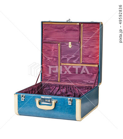Vintage travel suitcase Vintage travel suitcase 49592836