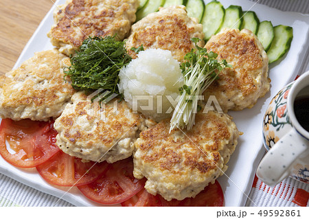 豆腐ハンバーグ 豆腐ハンバーグ 49592861