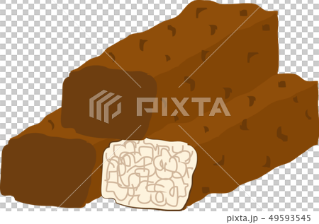 麩菓子のイラスト素材