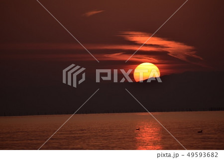 夕日 49593682