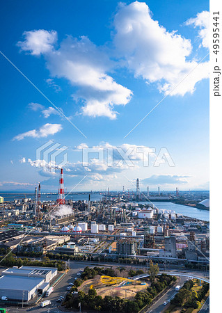 《三重県》四日市・工業地帯 《三重県》四日市・工業地帯 49595441