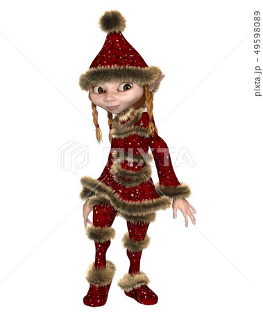 Christmas Elf or Imp Girl Christmas Elf or Imp Girl 49598089