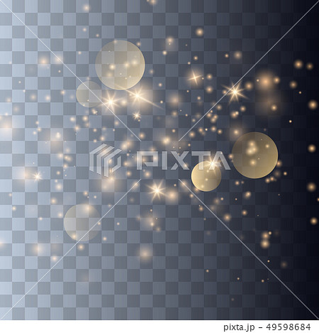 Sparks glitter special light effect 49598684