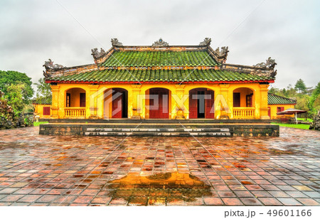 Pavilion at the Forbidden City in Hue, Vietnam Pavilion at the Forbidden City in Hue, Vietnam 49601166
