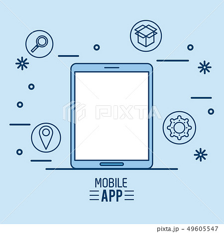 Mobile app infographic 49605547